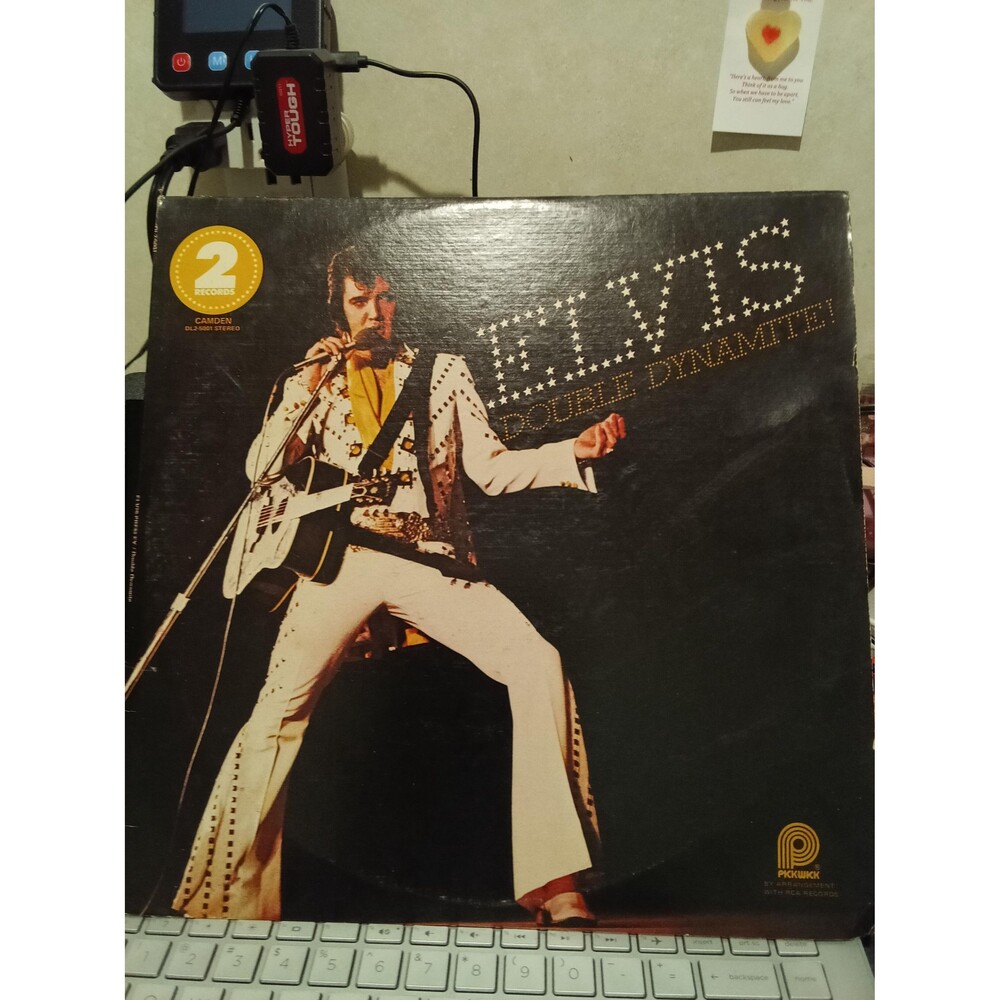 Elvis Presley Double Dynamite Vinyl Record LP - Free Shipping